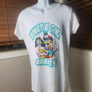 DC Comics What a Girl Wants T Shirr Size XXL